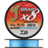 Шнур DAIWA J-Braid Grand X8E-W/SC 135м 0,06мм Island Blue + ножницы 40002624